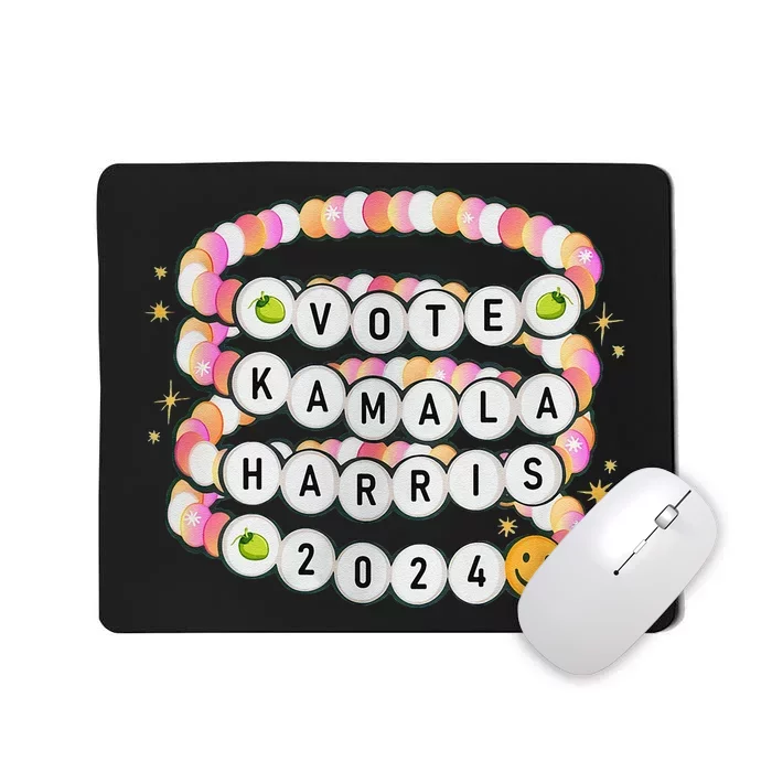 Vote Kamala 2024 For President Friendship Bracelet Mousepad