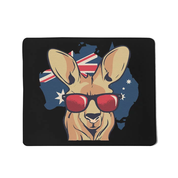 Vintage Kangaroo Australia Aussie Roo Kangaroo Mousepad