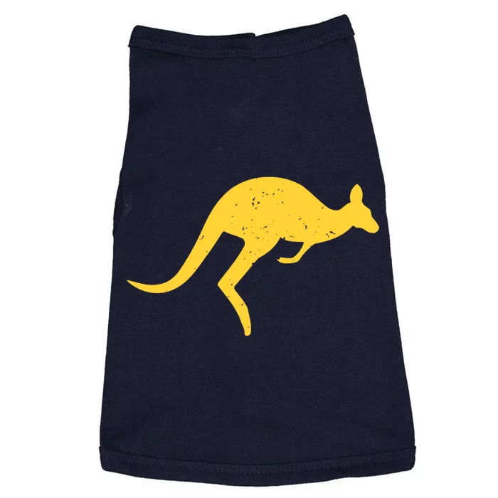 Vintage Kangaroo Australia Aussie Roo Kangaroo Pullover Hoodie Doggie Tank