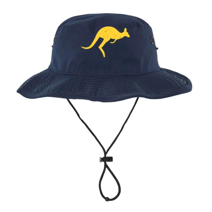 Vintage Kangaroo Australia Aussie Roo Kangaroo Pullover Hoodie Legacy Cool Fit Booney Bucket Hat