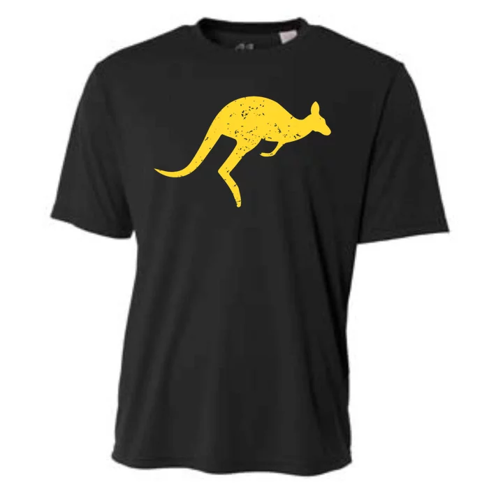 Vintage Kangaroo Australia Gift Aussie Roo Kangaroo Gift Cooling Performance Crew T-Shirt