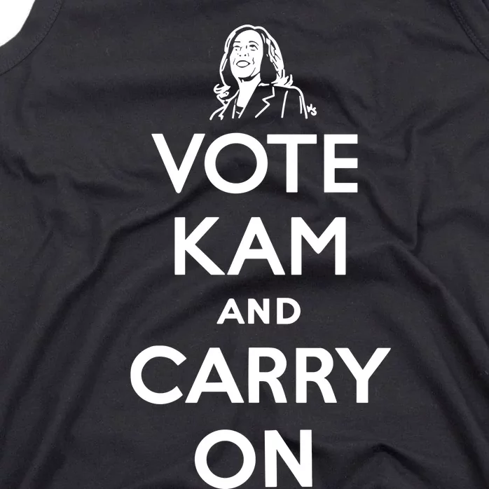 Vote Kam And Carry On Tank Top