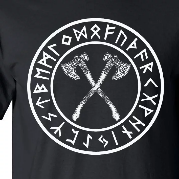 Viking Knotwork Axe novelty Viking Axe Tall T-Shirt