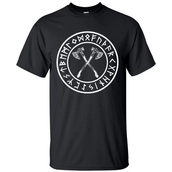 Viking Knotwork Axe novelty Viking Axe Tall T-Shirt