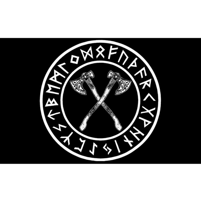 Viking Knotwork Axe novelty Viking Axe Bumper Sticker