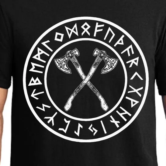 Viking Knotwork Axe novelty Viking Axe Pajama Set