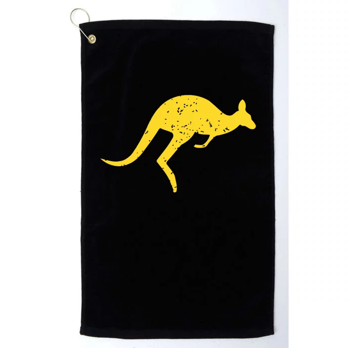 Vintage Kangaroo Australia Shirts Aussie Roo Kangaroo Platinum Collection Golf Towel