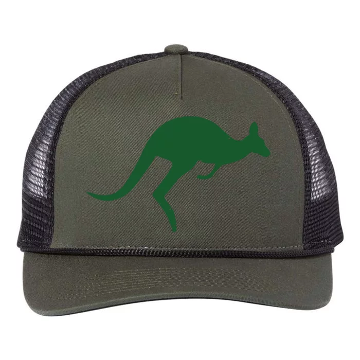 Vintage Kangaroo Australia Shirts Aussie Roo Kangaroo Retro Rope Trucker Hat Cap