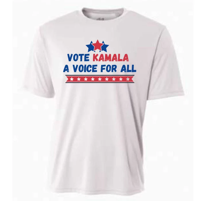 Vote Kamala A Voice For All Support For Harris And Democrats 2024 Cooling Performance Crew T-Shirt