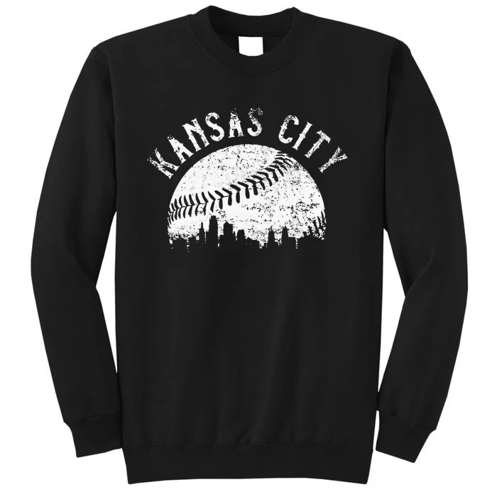 Vintage Kansas City Missouri Skyline Apparel Sweatshirt