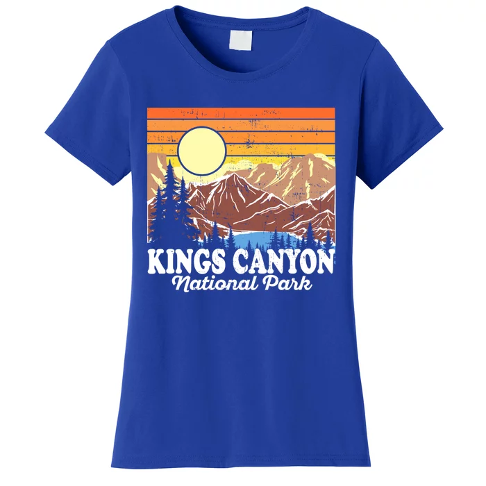 Vintage Kings Canyon National Park Souvenir Gift Women's T-Shirt