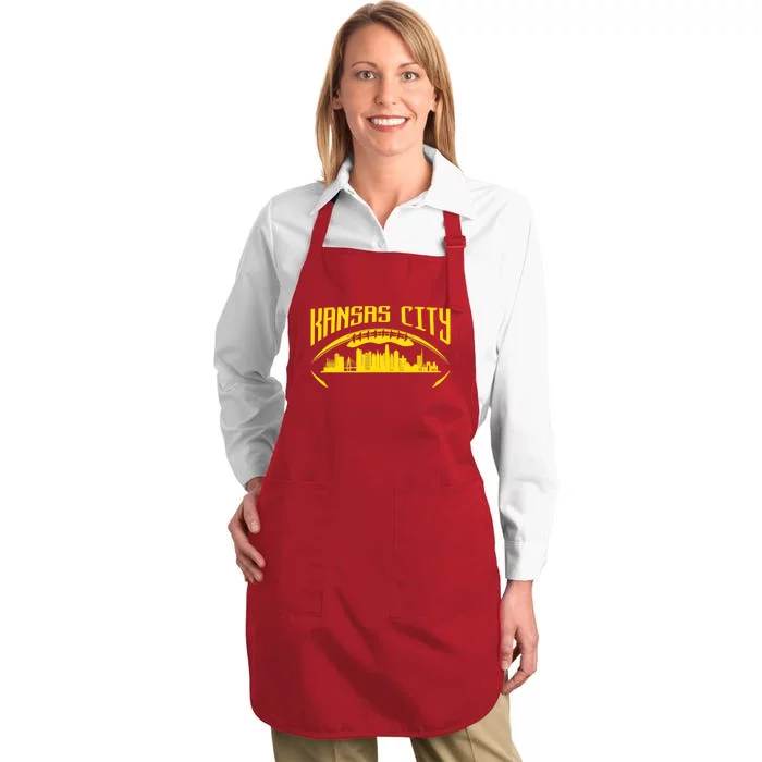 Vintage Kansas City Missouri Retro Style Kansas City Full-Length Apron With Pocket