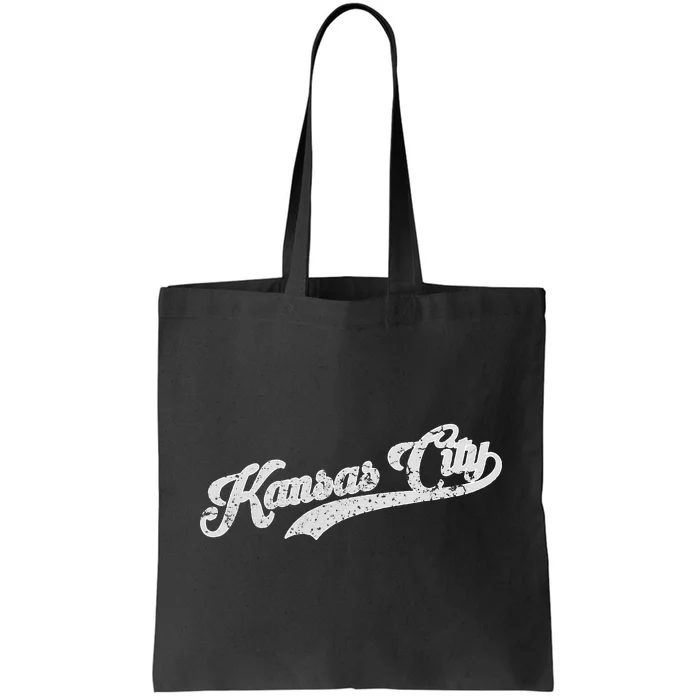 Vintage Kansas City Baseball Tote Bag