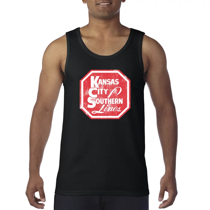 Vintage Kansas City Southern Lines Tank Top