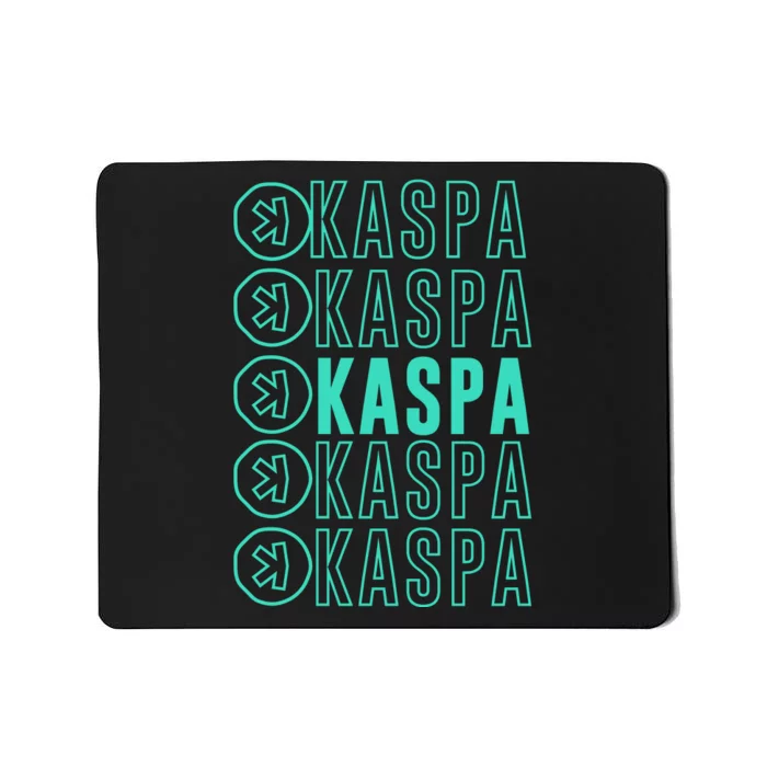 Vibrant Kaspa Crypto Colors Bold Kaspa Miner Kaspa Mining Crypto Bullrun Mousepad