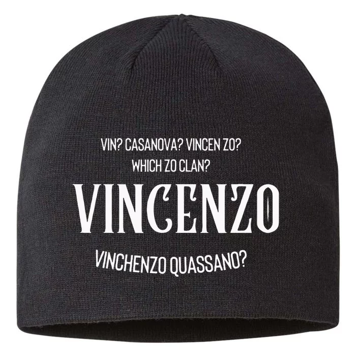 Vincenzo Korean Drama Inspired Kdrama Gift 8 1/2in Sustainable Knit Beanie