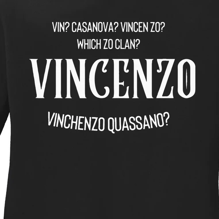 Vincenzo Korean Drama Inspired Kdrama Gift Ladies Long Sleeve Shirt