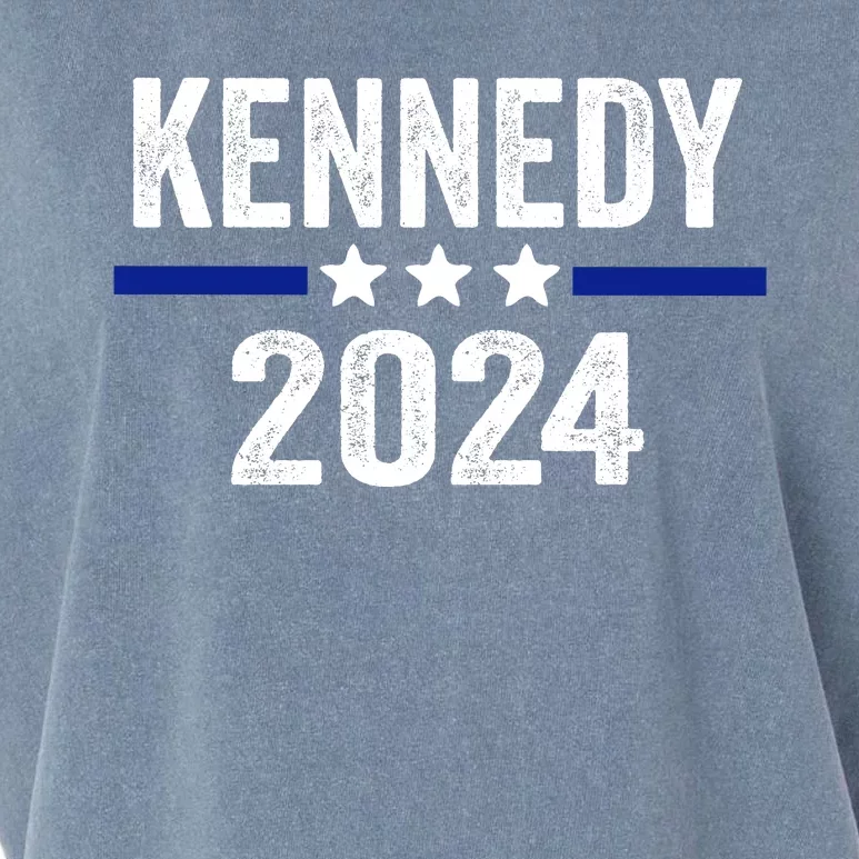 Vote Kennedy For President 2024 Cool Vintage Stars Garment-Dyed Women's Muscle Tee