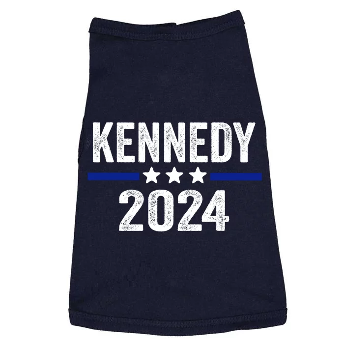 Vote Kennedy For President 2024 Cool Vintage Stars Doggie Tank