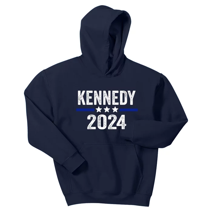 Vote Kennedy For President 2024 Cool Vintage Stars Kids Hoodie