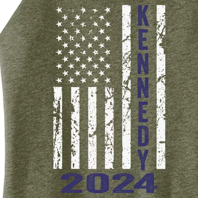 Vote Kennedy For President 2024 Cool Vintage Flag Women’s Perfect Tri Rocker Tank