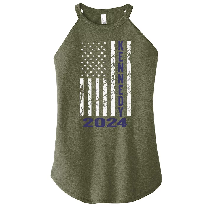 Vote Kennedy For President 2024 Cool Vintage Flag Women’s Perfect Tri Rocker Tank