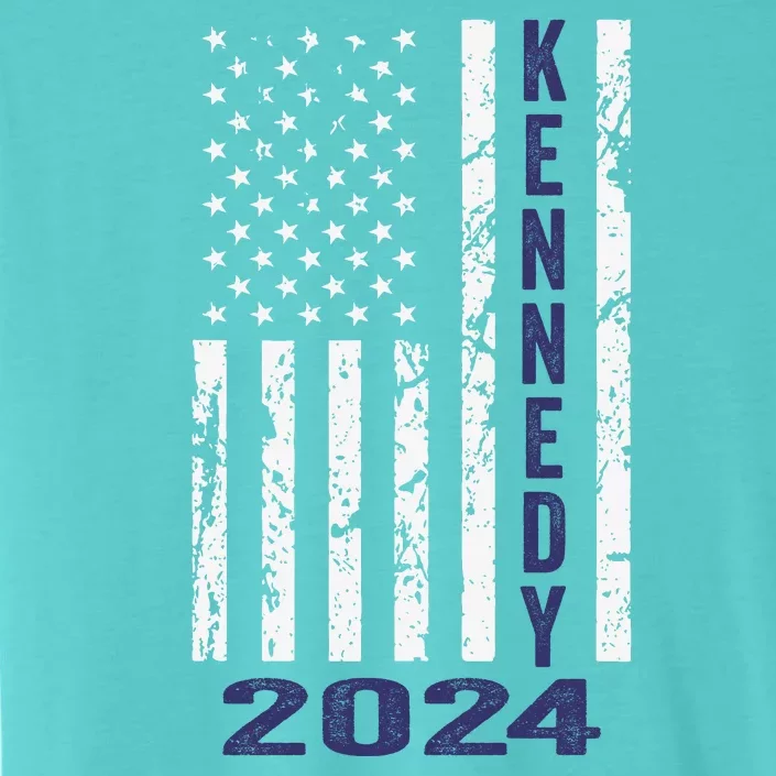 Vote Kennedy For President 2024 Cool Vintage Flag ChromaSoft Performance T-Shirt