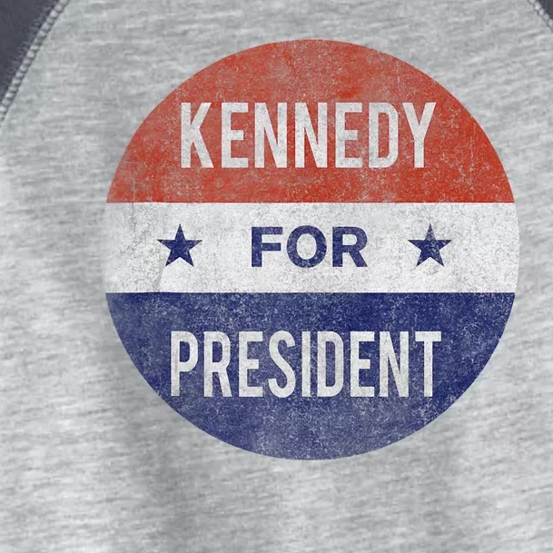 Vintage Kennedy For President JFK 1960 Election Toddler Fine Jersey T-Shirt