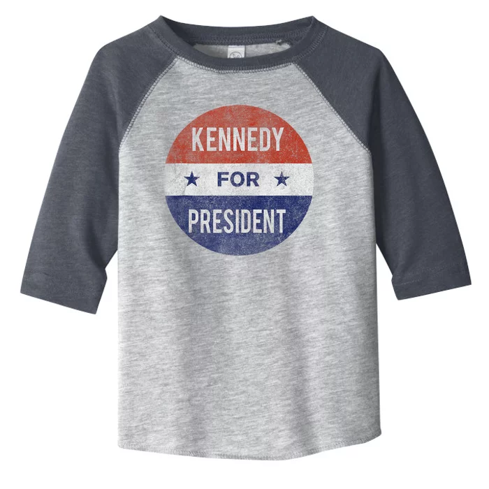 Vintage Kennedy For President JFK 1960 Election Toddler Fine Jersey T-Shirt