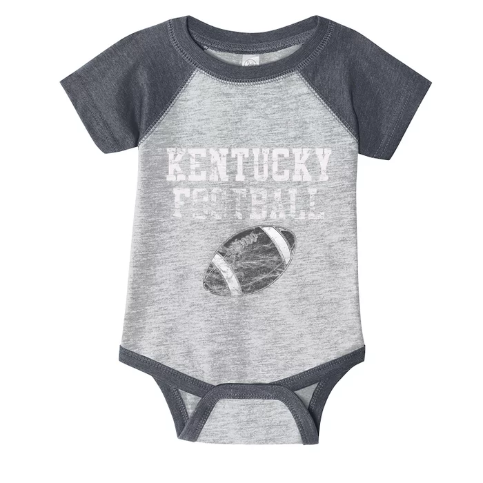 Vintage Kentucky Football Infant Baby Jersey Bodysuit