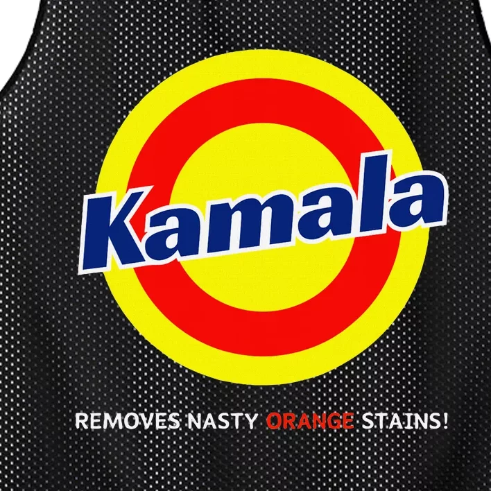 Vote Kamala Harris Removes Nasty Orange Stains Detergent Fun Mesh Reversible Basketball Jersey Tank