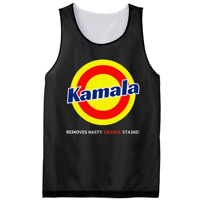 Vote Kamala Harris Removes Nasty Orange Stains Detergent Fun Mesh Reversible Basketball Jersey Tank