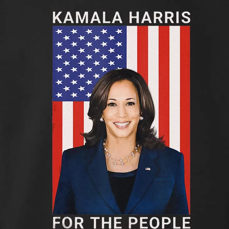 Vote Kamala Harris 2024 For President And For The People Toddler Hoodie