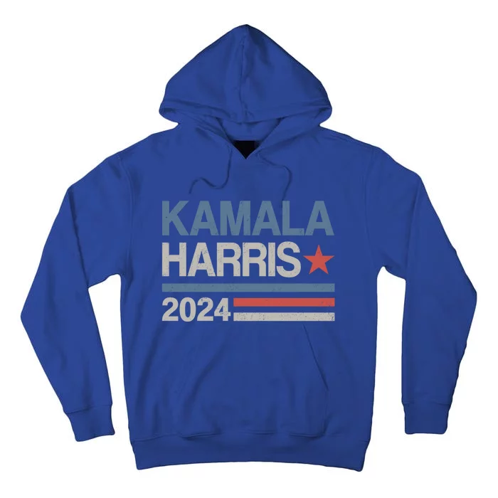 Vintage Kamala Harris 2024 For President Election Campaign Gift Tall Hoodie