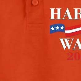 Vote Kamala Harris Tim Walz 2024 Election Dry Zone Grid Performance Polo