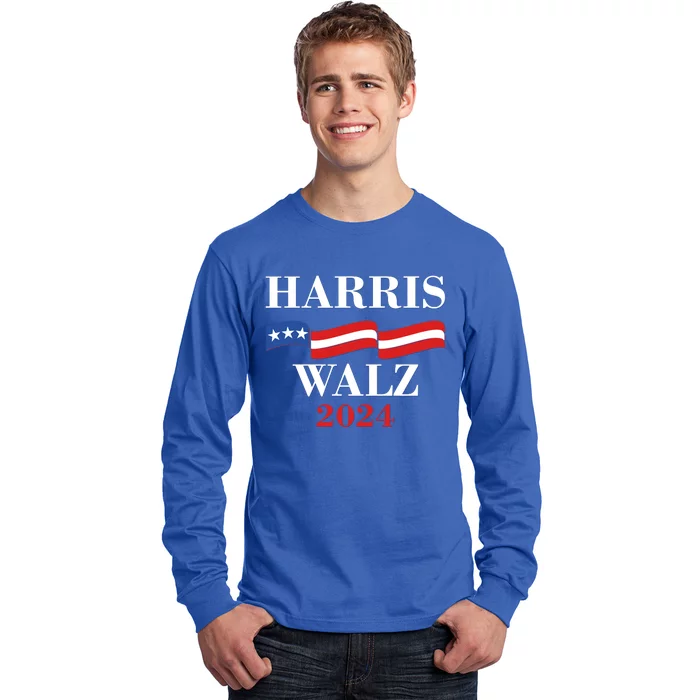 Vote Kamala Harris Tim Walz 2024 Election Long Sleeve Shirt