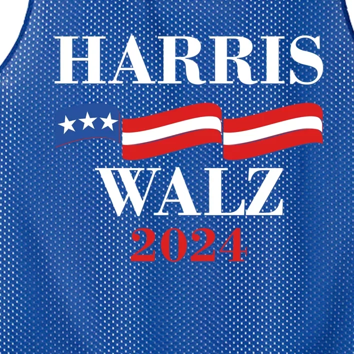 Vote Kamala Harris Tim Walz 2024 Election Mesh Reversible Basketball Jersey Tank