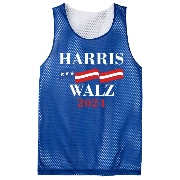 Vote Kamala Harris Tim Walz 2024 Election Mesh Reversible Basketball Jersey Tank