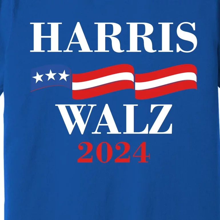 Vote Kamala Harris Tim Walz 2024 Election Premium T-Shirt