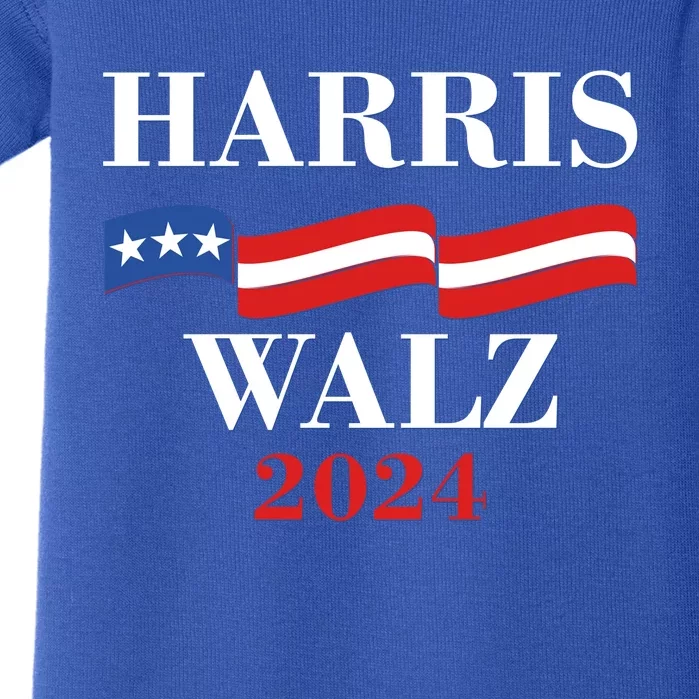 Vote Kamala Harris Tim Walz 2024 Election Baby Bodysuit