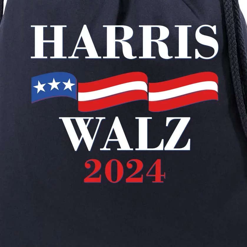 Vote Kamala Harris Tim Walz 2024 Election Drawstring Bag