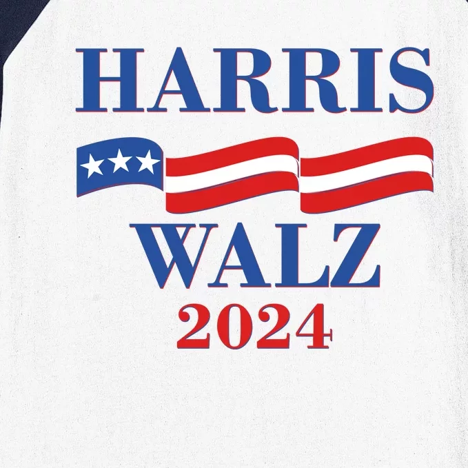 Vote Kamala Harris Tim Walz 2024 Election Baseball Sleeve Shirt