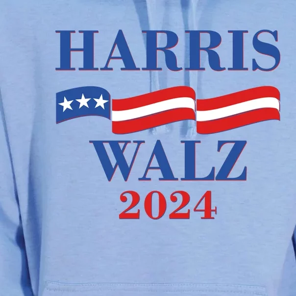 Vote Kamala Harris Tim Walz 2024 Election Unisex Surf Hoodie