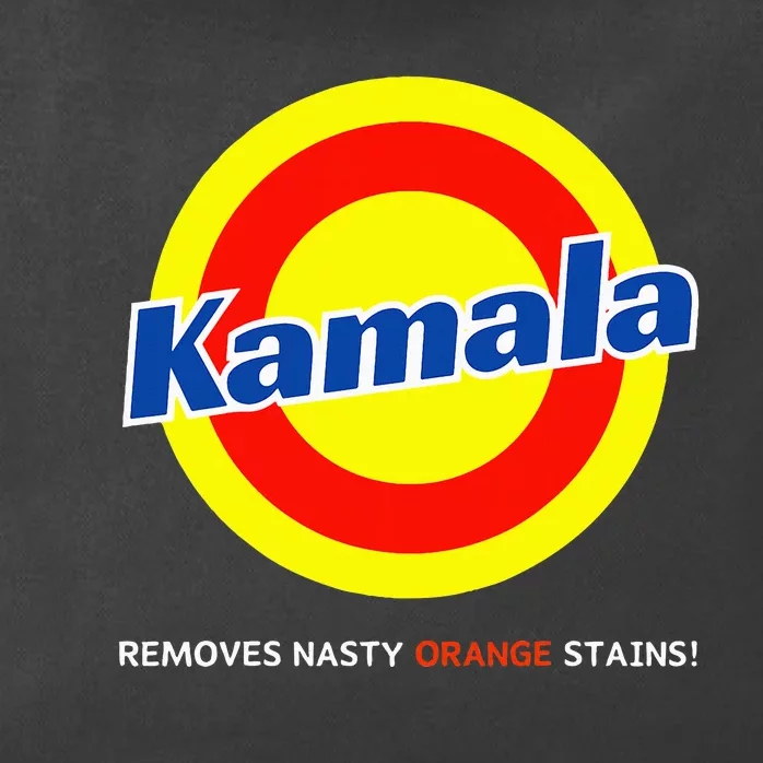 Vote Kamala Harris Removes Nasty Orange Stains Detergent Fun Zip Tote Bag