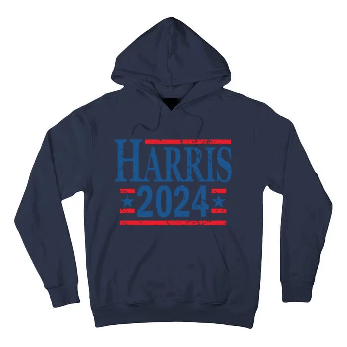 Vintage Kamala Harris 2024 For President Election Campaign Tall Hoodie