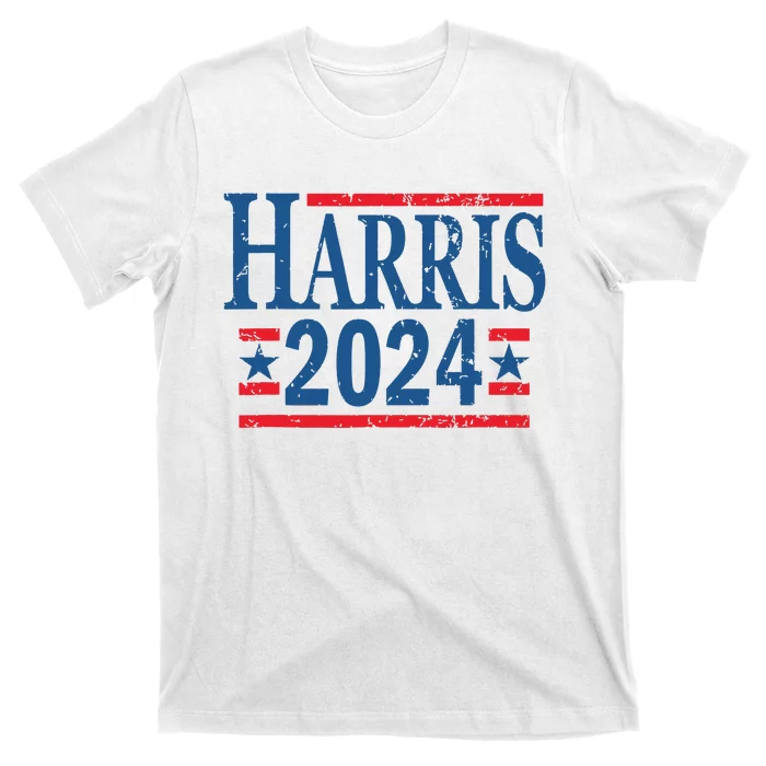 Vintage Kamala Harris 2024 For President Election Campaign T-Shirt