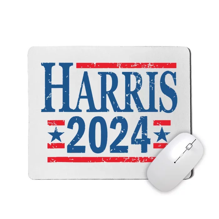 Vintage Kamala Harris 2024 For President Election Campaign Mousepad