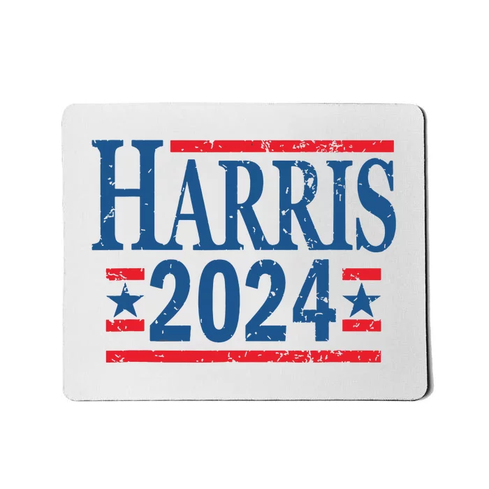 Vintage Kamala Harris 2024 For President Election Campaign Mousepad