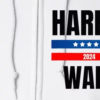 Vote Kamala Harris Tim Walz Ticket Democratic Equality Right Full Zip Hoodie