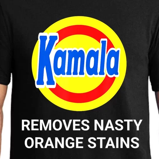 Vote Kamala Harris 2024 Removes Nasty Orange Stains Funny Pajama Set